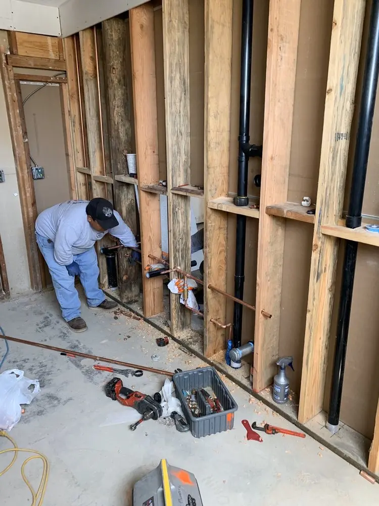 Commercial rough-in plumbing for Water Heater Replacement in St. Clair Shores